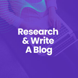 Blog Research And Writing